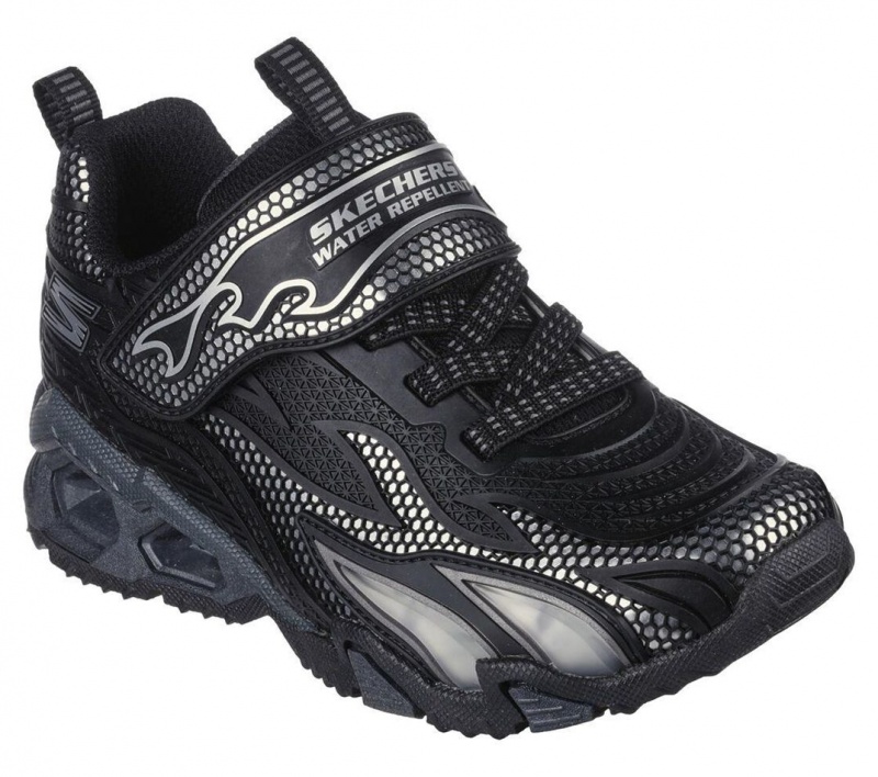 Black Skechers S Lights: Hydro Lights - Heat Stride Boys' Sneakers | JZYS-75034