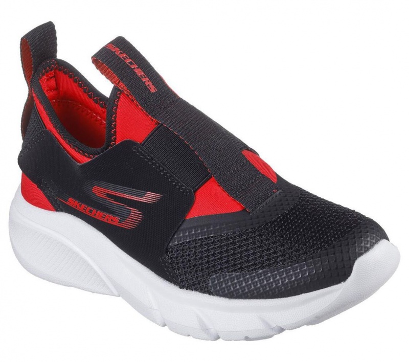 Black Skechers Skech Fast - Reczo Boys' Sneakers | GKJI-48201