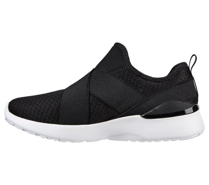 Black Skechers Skech-air Dynamight - Easy Call Women's Sneakers | SMUC-98761