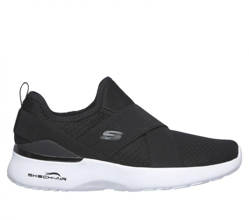 Black Skechers Skech-air Dynamight - Easy Call Women\'s Sneakers | SMUC-98761