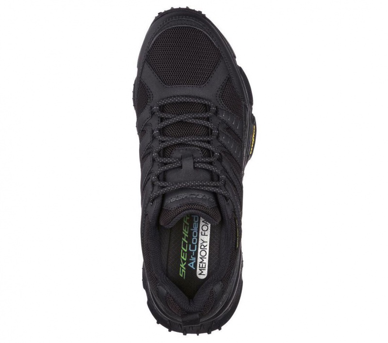 Black Skechers Skech-air Envoy Men's Sneakers | JCEA-03789