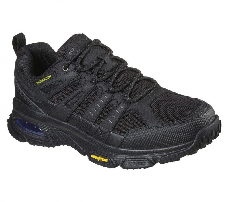 Black Skechers Skech-air Envoy Men's Sneakers | JCEA-03789