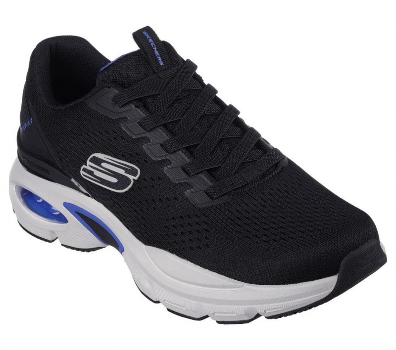 Black Skechers Skech-air Ventura Men's Sneakers | JXAV-27684