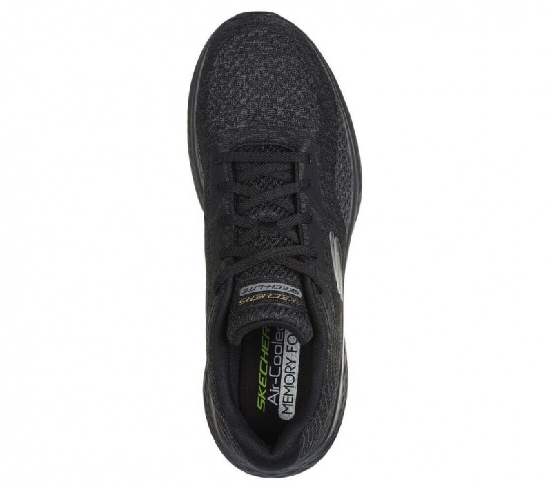 Black Skechers Skech-lite Pro - Faregrove Men's Sneakers | SPRG-63521