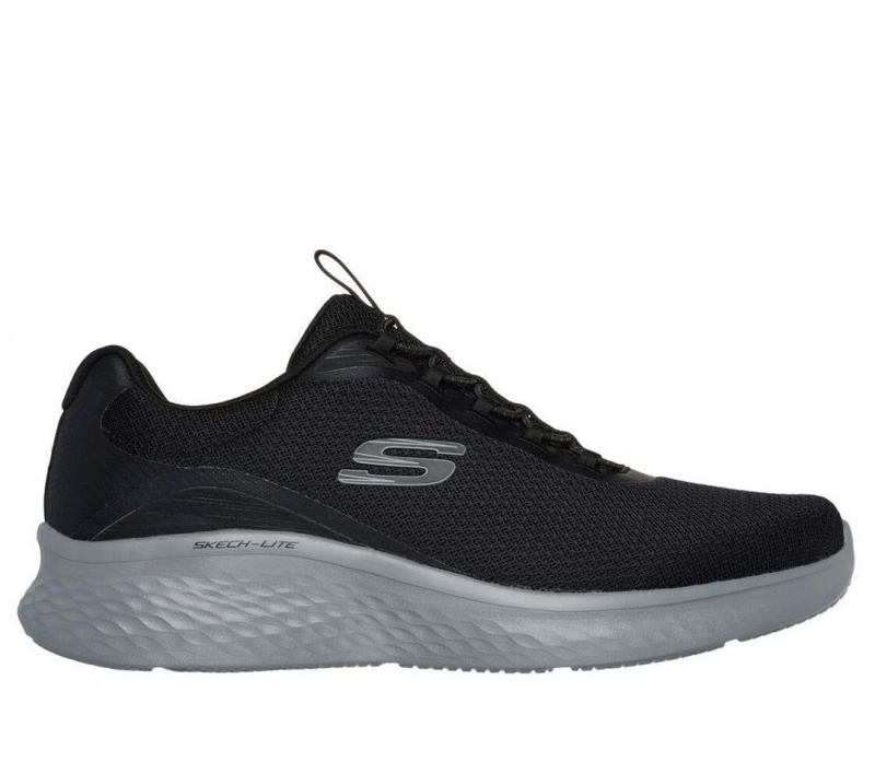 Black Skechers Skech-lite Pro - Frenner Men\'s Sneakers | DKAG-96784