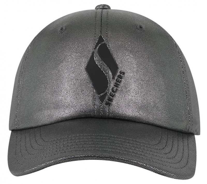 Black Skechers Skech-shine Sculpt Baseball Women's Hats | RQOV-54782