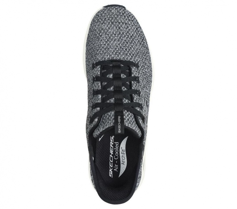 Black Skechers Slip-ins: Arch Fit 2.0 - Look Ahead Men's Sneakers | SKFT-16372