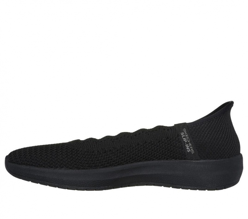 Black Skechers Slip-ins: Cleo Swift Women's Flats | EJOR-58319