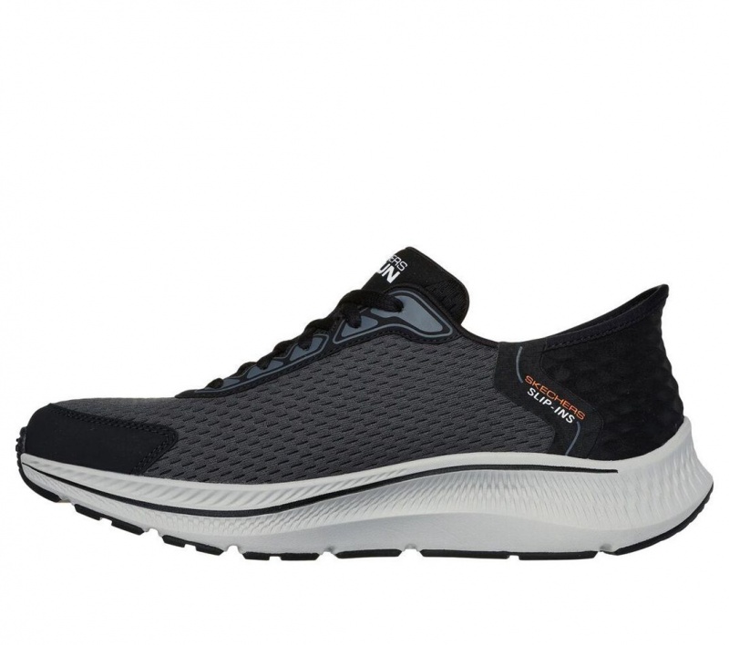 Black Skechers Slip-ins: Go Run Consistent - Empowered Men's Sneakers | LMUR-83205