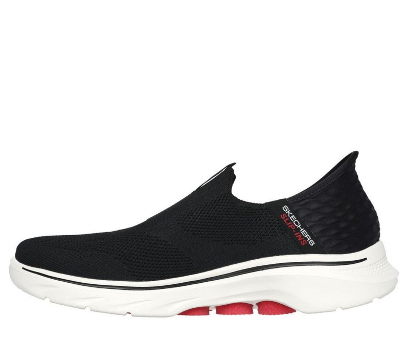 Black Skechers Slip-ins: Go Walk 7 - Easy On 2 Men's Sneakers | BFVP-63481