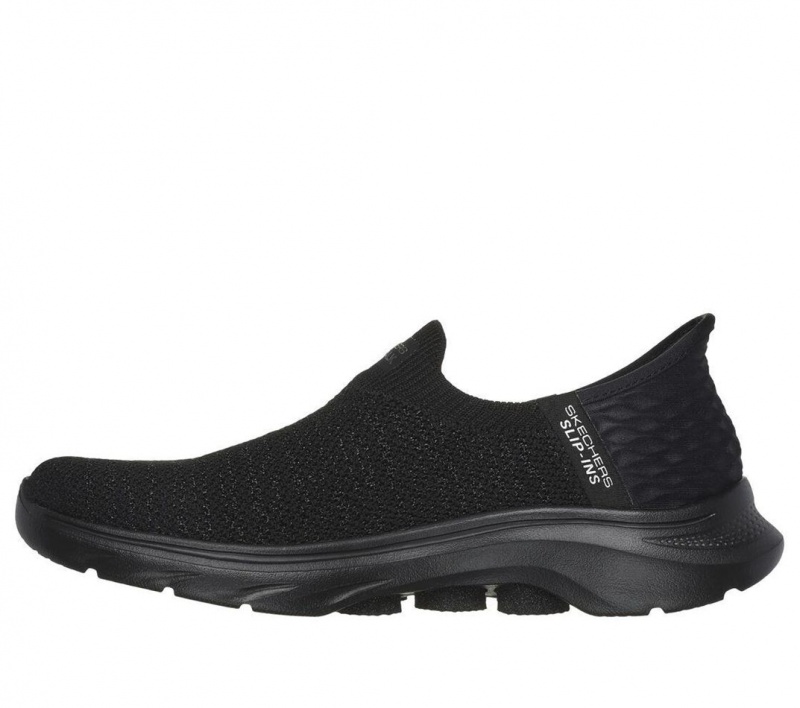 Black Skechers Slip-ins: Go Walk 7 - Springtime Women's Sneakers | BIZA-21984