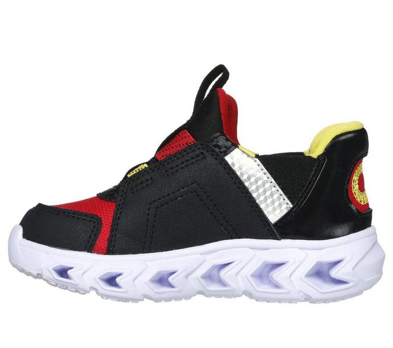 Black Skechers Slip-ins: Hypno-flash 2.0 - Vexlux Boys' Sneakers | ERDM-52897