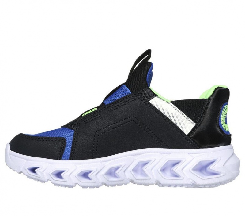 Black Skechers Slip-ins: Hypno-flash 2.0 - Vexlux Boys' Sneakers | EYUB-95643