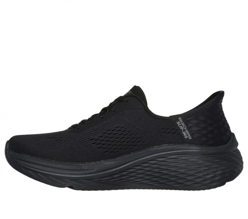 Black Skechers Slip-ins: Max Cushioning Elite - Vanish Women's Sneakers | RHPN-80432