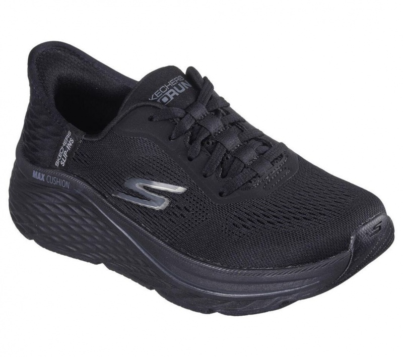 Black Skechers Slip-ins: Max Cushioning Elite - Vanish Women's Sneakers | RHPN-80432