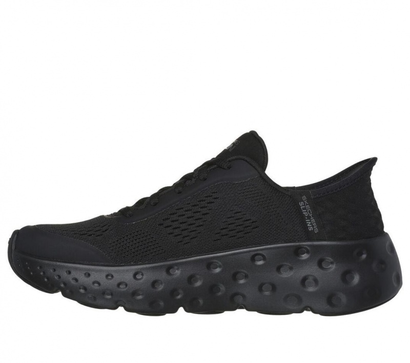 Black Skechers Slip-ins: Max Cushioning Hyper Craze Women's Sneakers | NEVK-06394