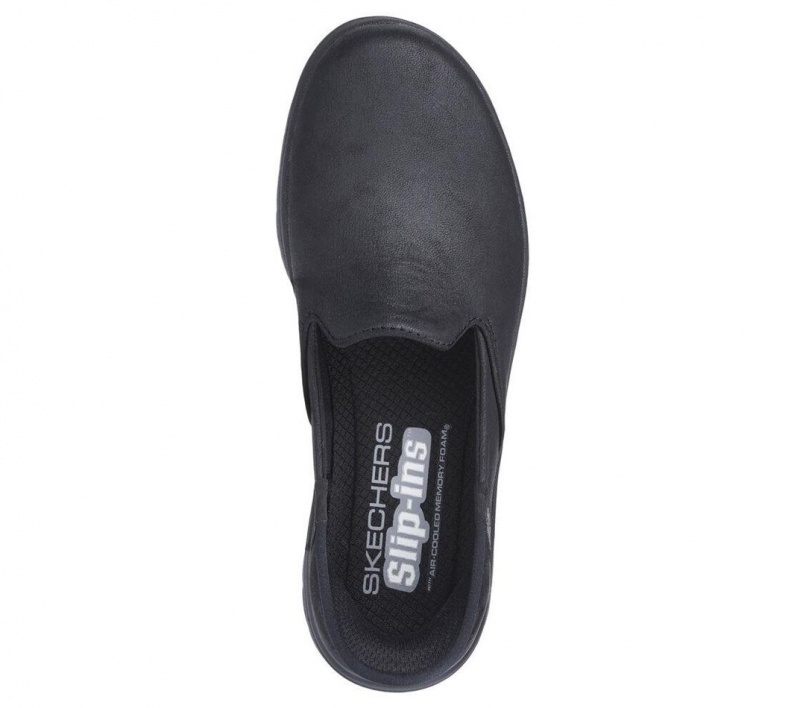 Black Skechers Slip-ins: On The Go Flex - Captivating Women's Flats | ELJV-69018