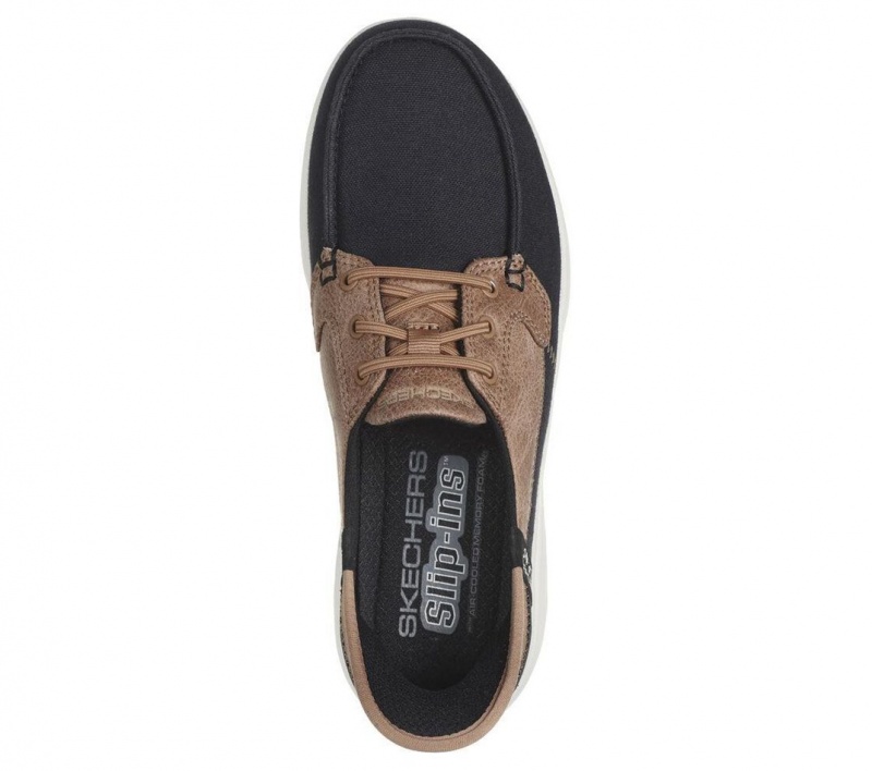 Black Skechers Slip-ins: On The Go Flex - Palmilla Women's Boat Shoes | CTGM-46839