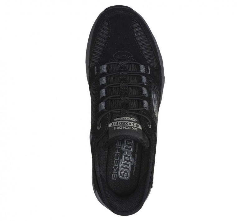 Black Skechers Slip-ins Rf: Oak Canyon Men's Sneakers | WYLZ-10593