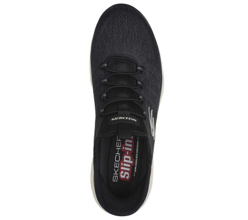 Black Skechers Slip-ins: Summits - Key Pace Men's Sneakers | JKCR-24573