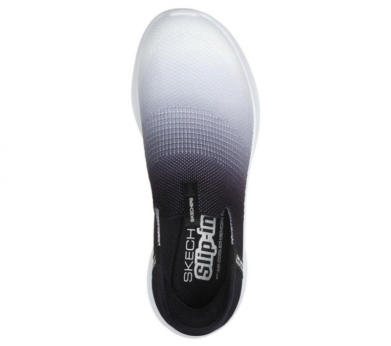 Black Skechers Slip-ins: Ultra Flex 3.0 - Beauty Blend Women's Sneakers | NKIT-14293