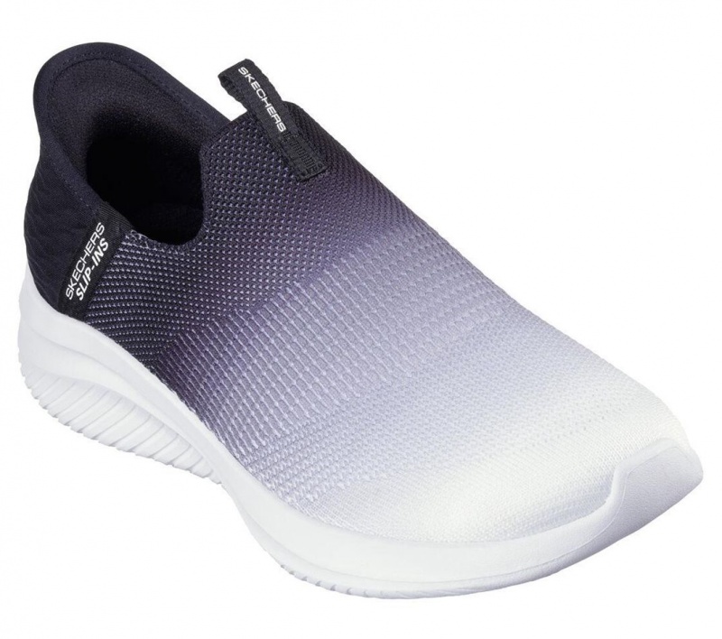 Black Skechers Slip-ins: Ultra Flex 3.0 - Beauty Blend Women's Sneakers | NKIT-14293