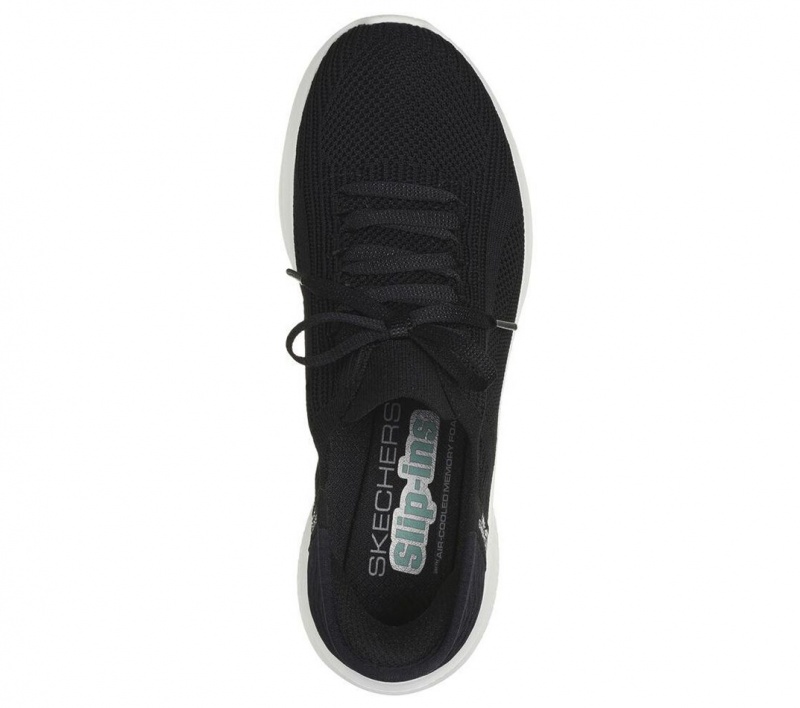 Black Skechers Slip-ins: Ultra Flex 3.0 - Brilliant Women's Sneakers | DWEX-12078