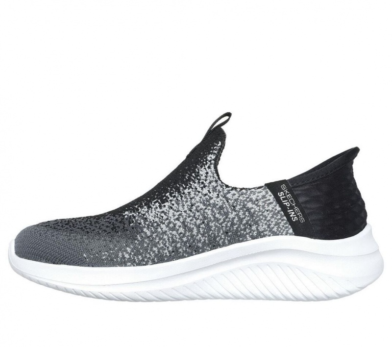 Black Skechers Slip-ins: Ultra Flex 3.0 - Brisk-spec Boys' Sneakers | MXHI-63490