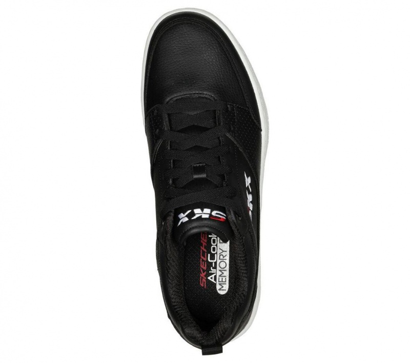 Black Skechers Sport Court 92 - Ottoman Men's Walking Shoes | AYBJ-97120