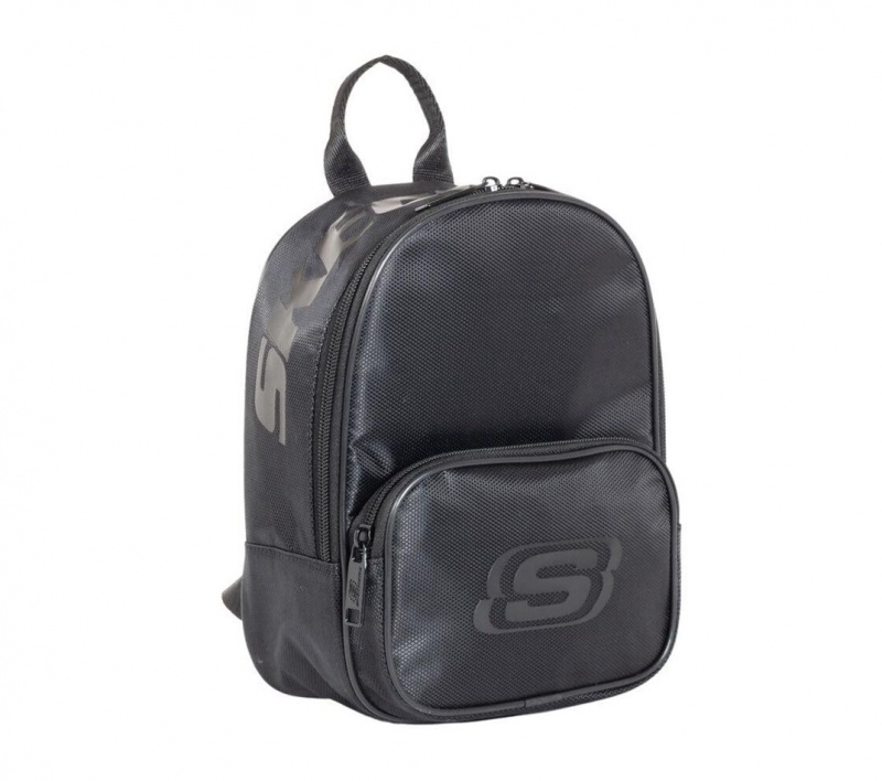 Black Skechers Star Mini Men's Backpack | WDUK-97364