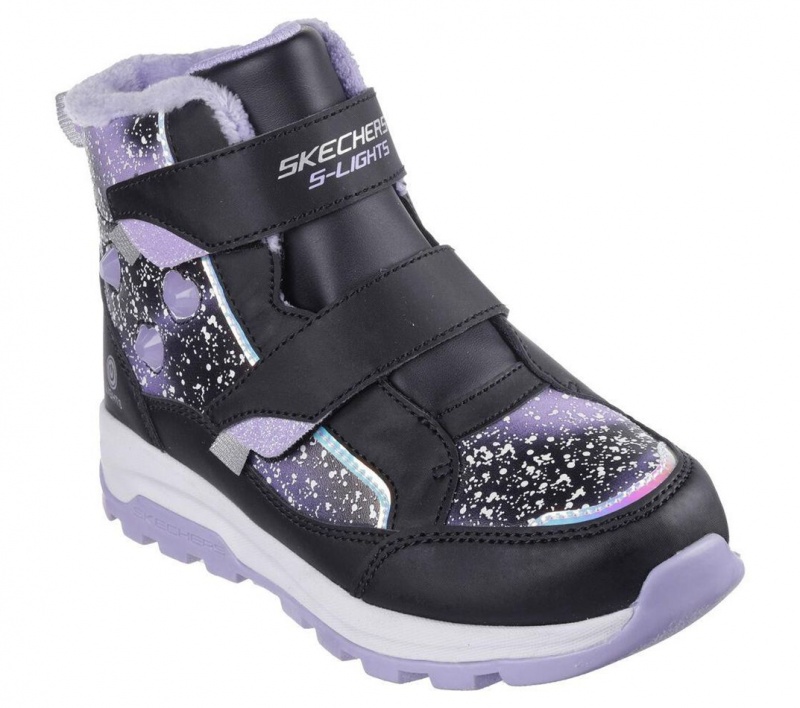 Black Skechers Storm Blazer Girls' Boots | KUMV-42986