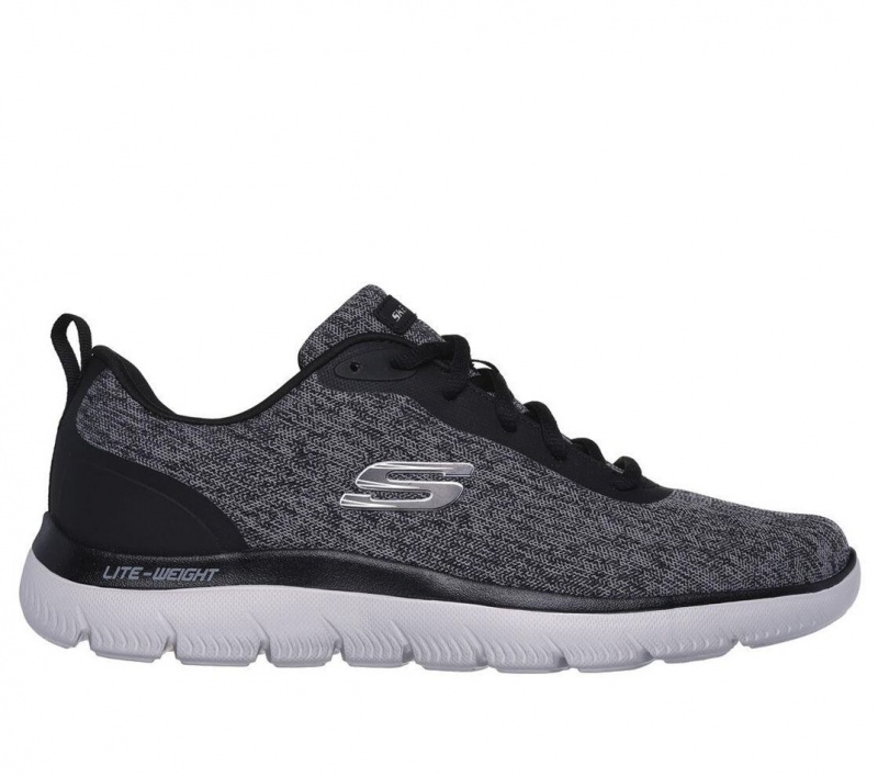 Black Skechers Summits - Forrader Men\'s Sneakers | XPFJ-82563