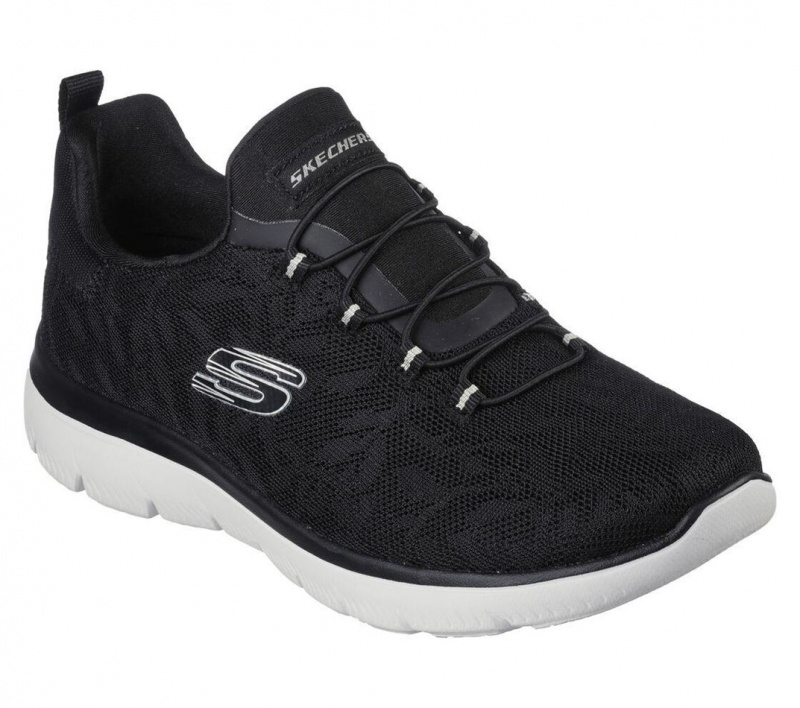 Black Skechers Summits - Good Taste Women's Sneakers | RIWC-59832