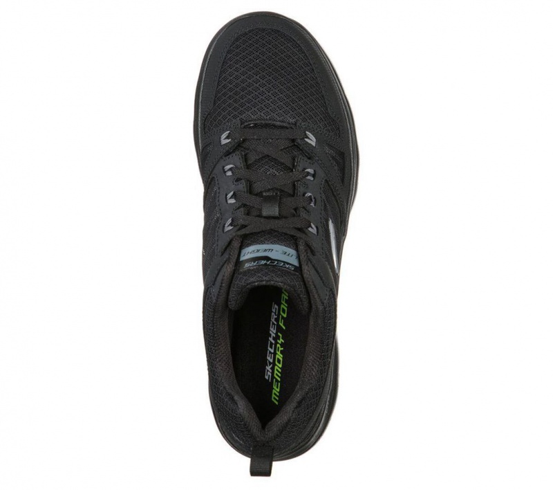 Black Skechers Summits - New World Men's Sneakers | WYAJ-28470