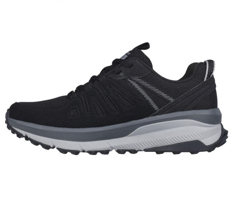 Black Skechers Switch Back - Cascades Women's Sneakers | DMGR-10584