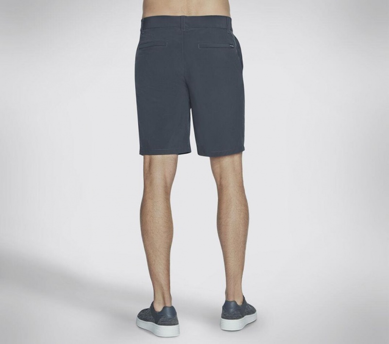 Black Skechers The Go Walk Everywhere 9-inch Men's Shorts | AXRP-84139