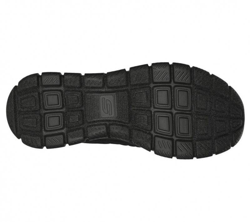 Black Skechers Track - New Staple Women's Sneakers | GAPM-45781