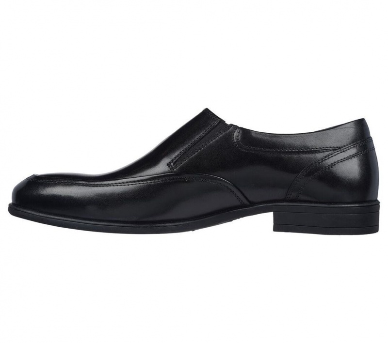 Black Skechers Trentmore - Dafoe Men's Dress Shoes | PMSB-93871