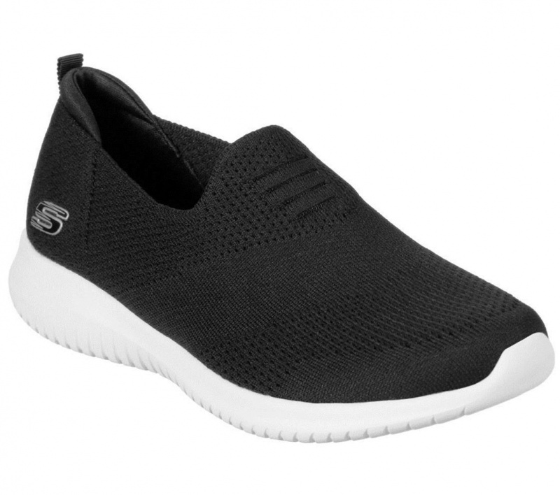 Black Skechers Ultra Flex - Harmonious Women's Sneakers | LZFE-82534