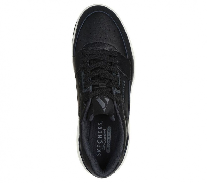 Black Skechers Uno Court - Low-post Men's Sneakers | KSZR-86021