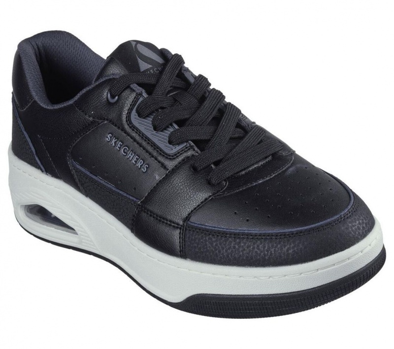 Black Skechers Uno Court - Low-post Men's Sneakers | KSZR-86021