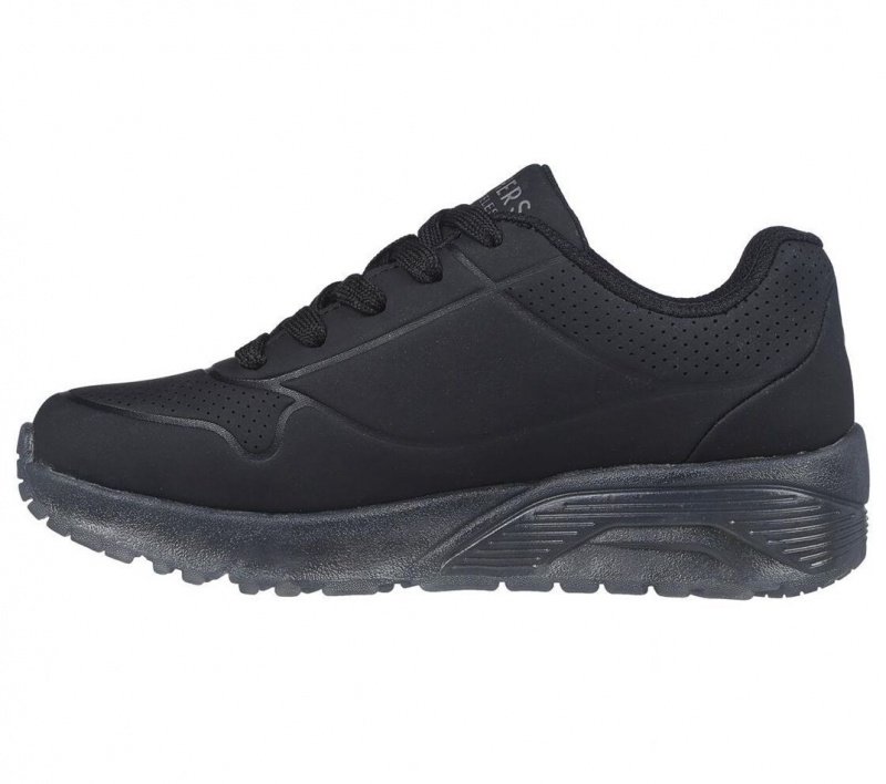 Black Skechers Uno Ice Boys' Sneakers | KLTF-95203