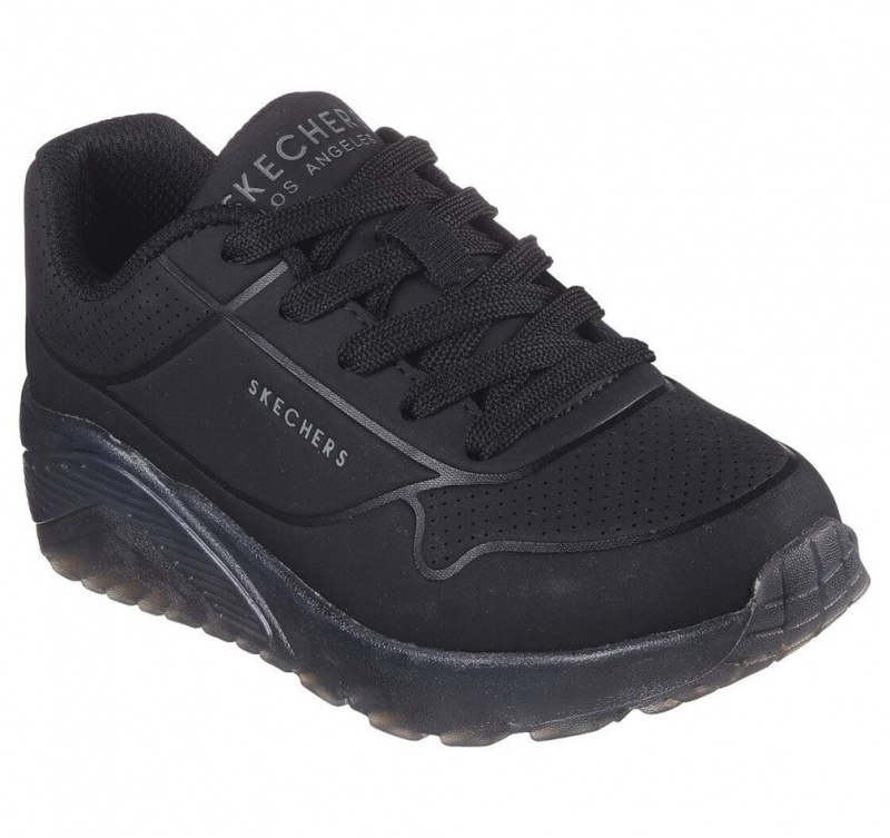 Black Skechers Uno Ice Boys' Sneakers | KLTF-95203