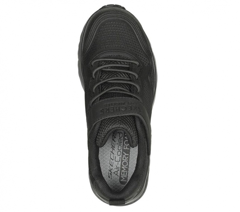 Black Skechers Uno Lite - Worlo Boys' Sneakers | DFUQ-59831