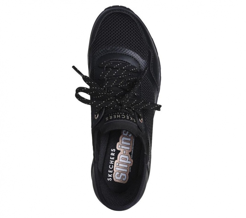 Black Skechers Uno - Slip-in Air Women's Slip On | PGHQ-04563