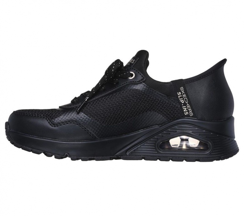 Black Skechers Uno - Slip-in Air Women's Slip On | PGHQ-04563