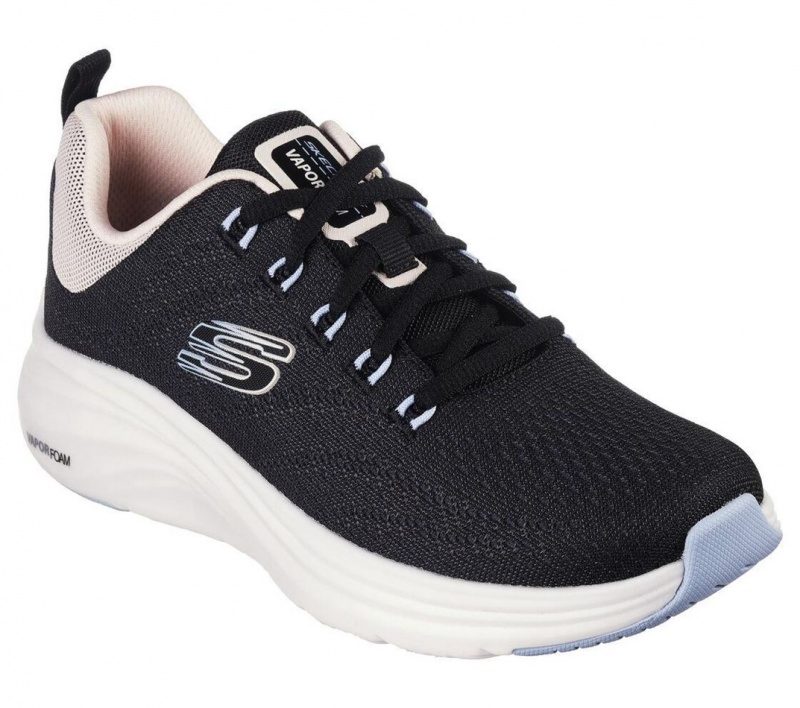 Black Skechers Vapor Foam Women's Sneakers | XYDO-35826