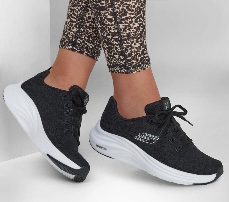 Black Skechers Vapor Foam Women's Sneakers | ONLA-09276