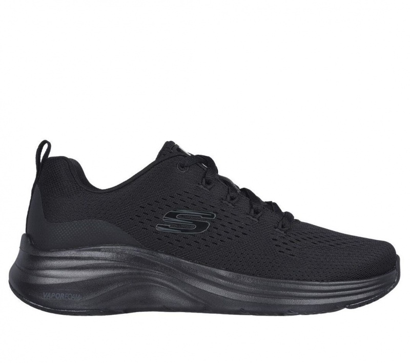 Black Skechers Vapor Foam - Fresh Trend Women\'s Sneakers | UHNO-51082