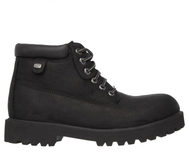 Black Skechers Verdict Men\'s Boots | VCGZ-42081